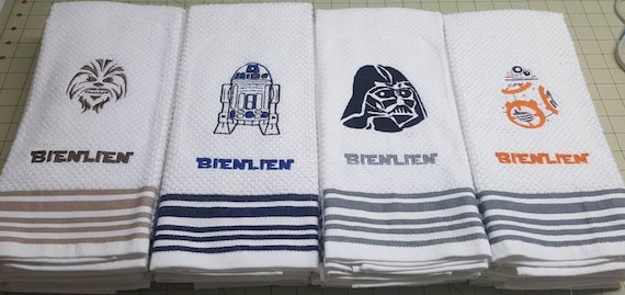 Kitchen Dish Towel - Star Wars Mandalorian Baby Yoda Grogu