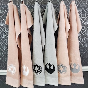 Lot de 2 essuie-mains symboles inspirés de Star Wars