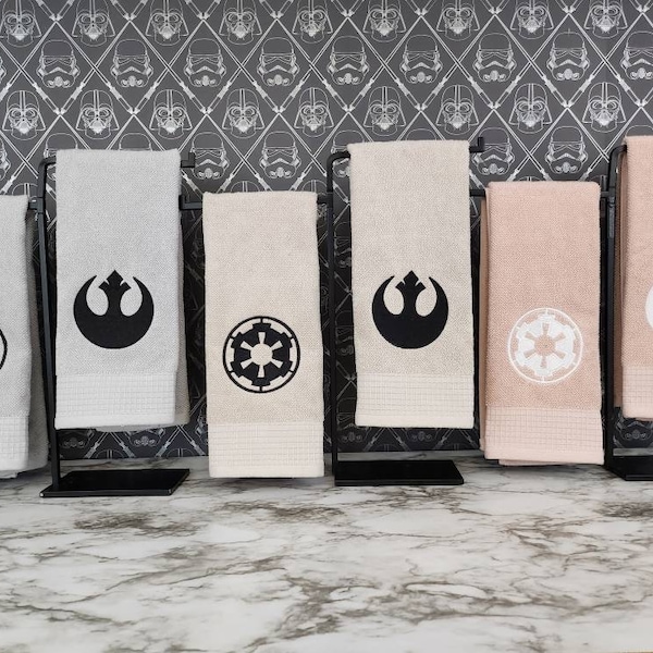 New Line of Terry Cloth towels with Symbol Embroidery