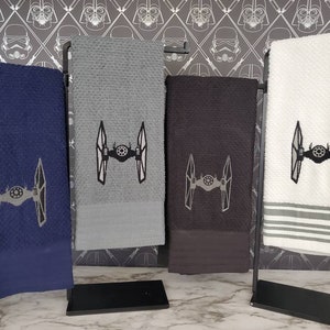 Tie Fighter Embroidered Kitchen/Bar Towel