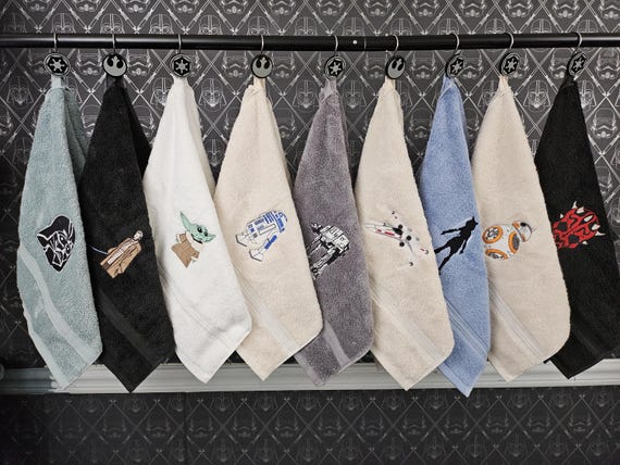 STAR WARS UCHINO TOUCH タオルセット STAR WARS』デザイン刺繍入り