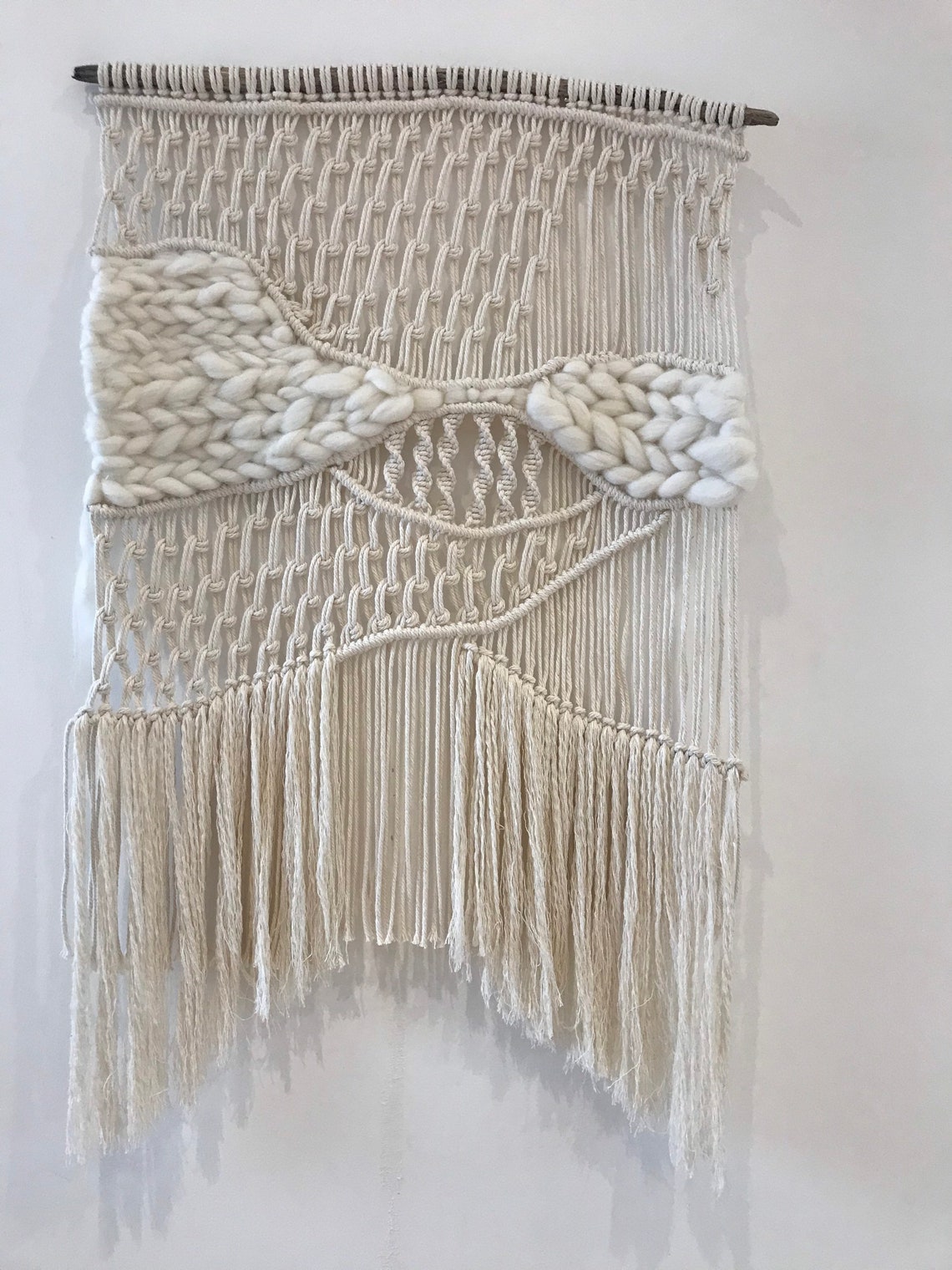 Macrame weave wall hanging Etsy