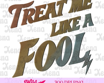 Vintage Rock 'n' Roll Vibes Elvis Inspired Lyrics Love Me Treat Me Like a Fool, 50s 1950s Retro png Vintage Style png Retro Font Lyrics png