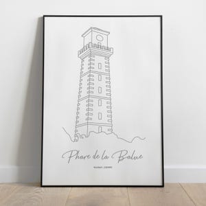 Faro de Balue, Saint Malo, regalo de Navidad para hombre