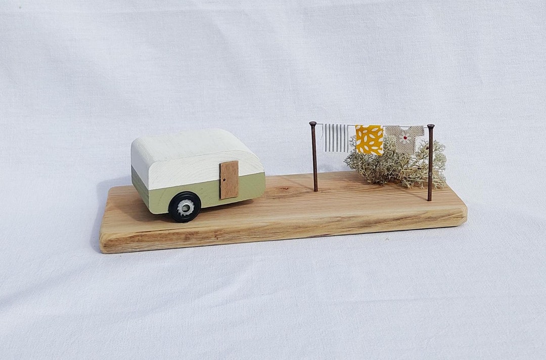 A Little Holiday Feel With This Camping and Caravan Scene Etsy