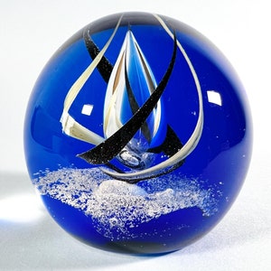 Caithness Crusader Art Glass Paperweight, Limited Edition Vintage, Marked 645 / 700