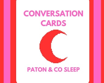 Conversation Cards, Conversation Starters, Road Trip Conversation Cards, Family Conversation Starter Cards, Icebreaker Game, Dinner Card