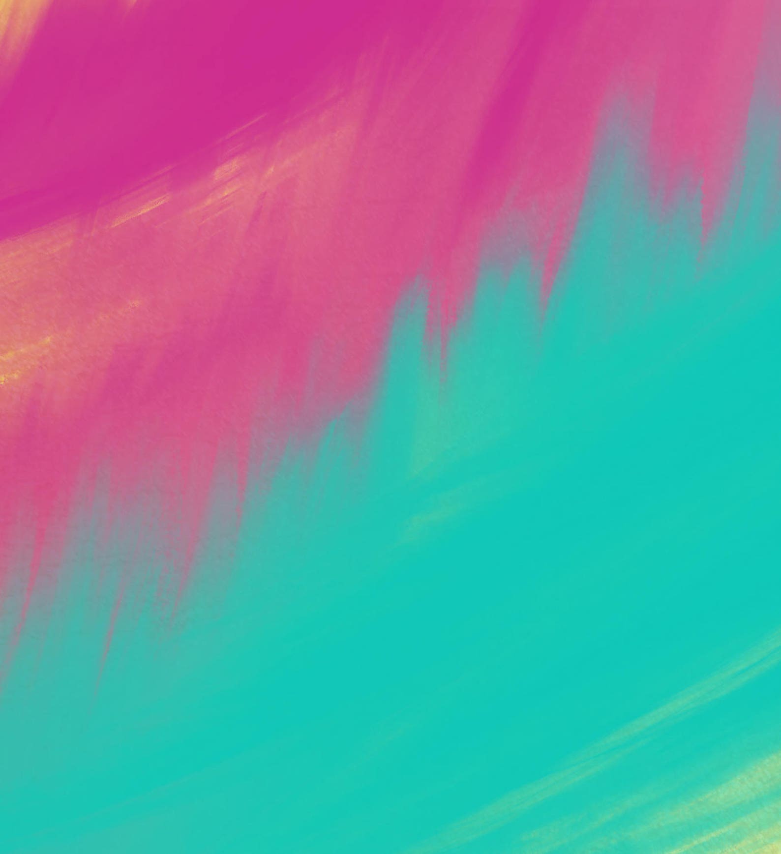 Pink Teal and Gold Abstract Painting Printable Art Modern Etsy