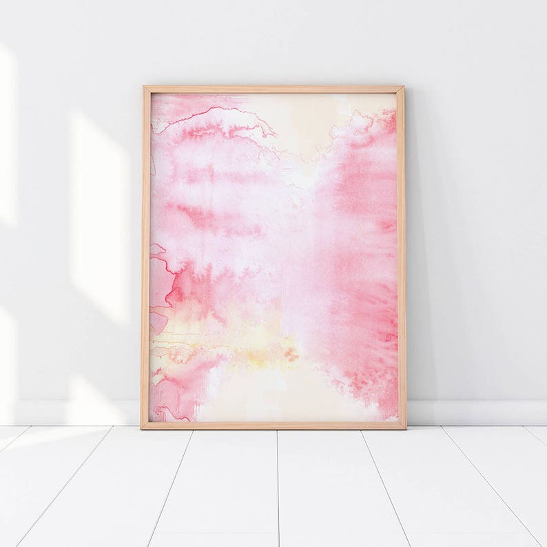 Abstract Watercolor Painting Watercolor Background Digital Etsy