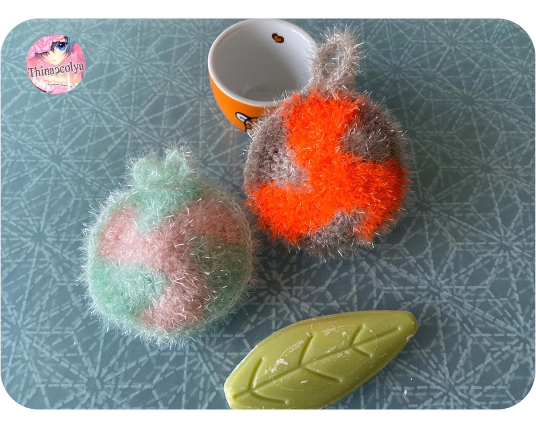 Tawashis Japanese Sponges Multi Purpose Crochet Ecological Etsy
