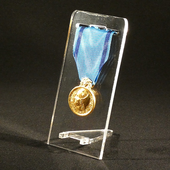 Set of 2 Plexiglass Displays for Medals and Military Decorations 