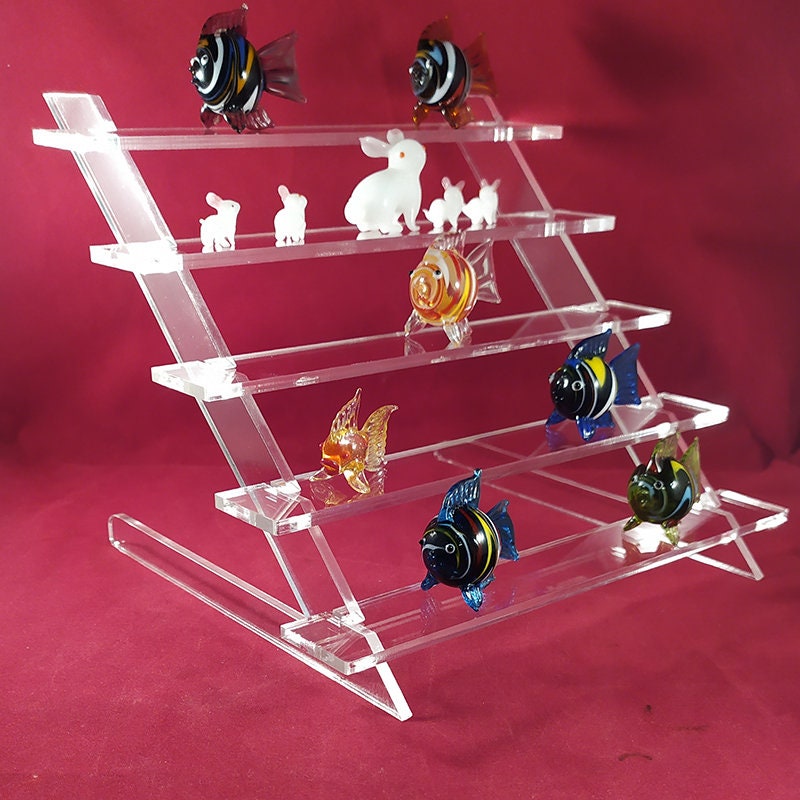2 Clear Oval Acrylic Figure Stands, 1/6th Scale, Bases, One Sixth Scale, 