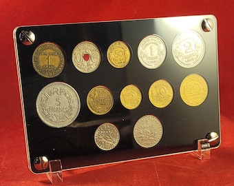 Coin display stand. Free coins