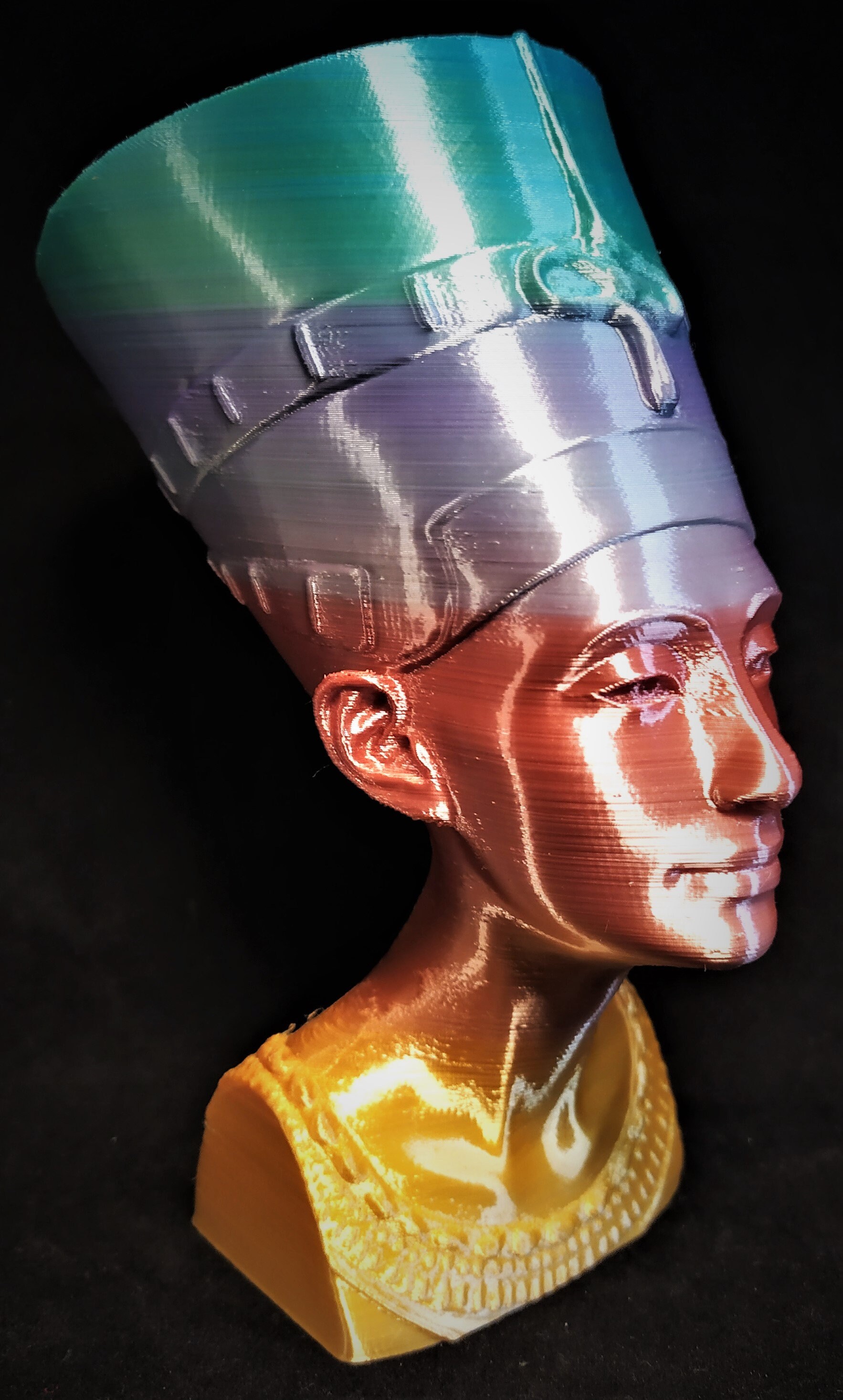 statuette Nefertiti 3D Pop