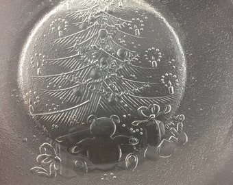 french duralex plate etsy duralex christmas platter
