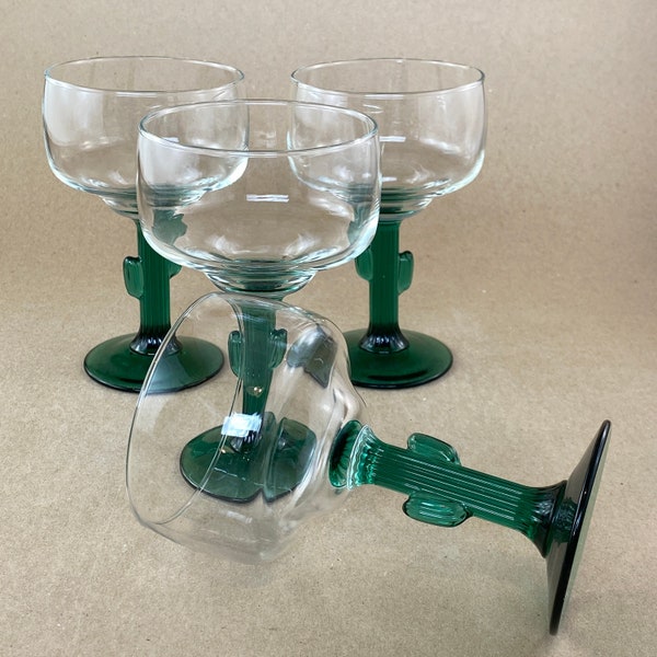 Cactus Margarita Glass Libbey, Tequila Glassware, Cactus Barware, Margarita Glass, Summer Barware Cocktail Glass, Tequila Glassware