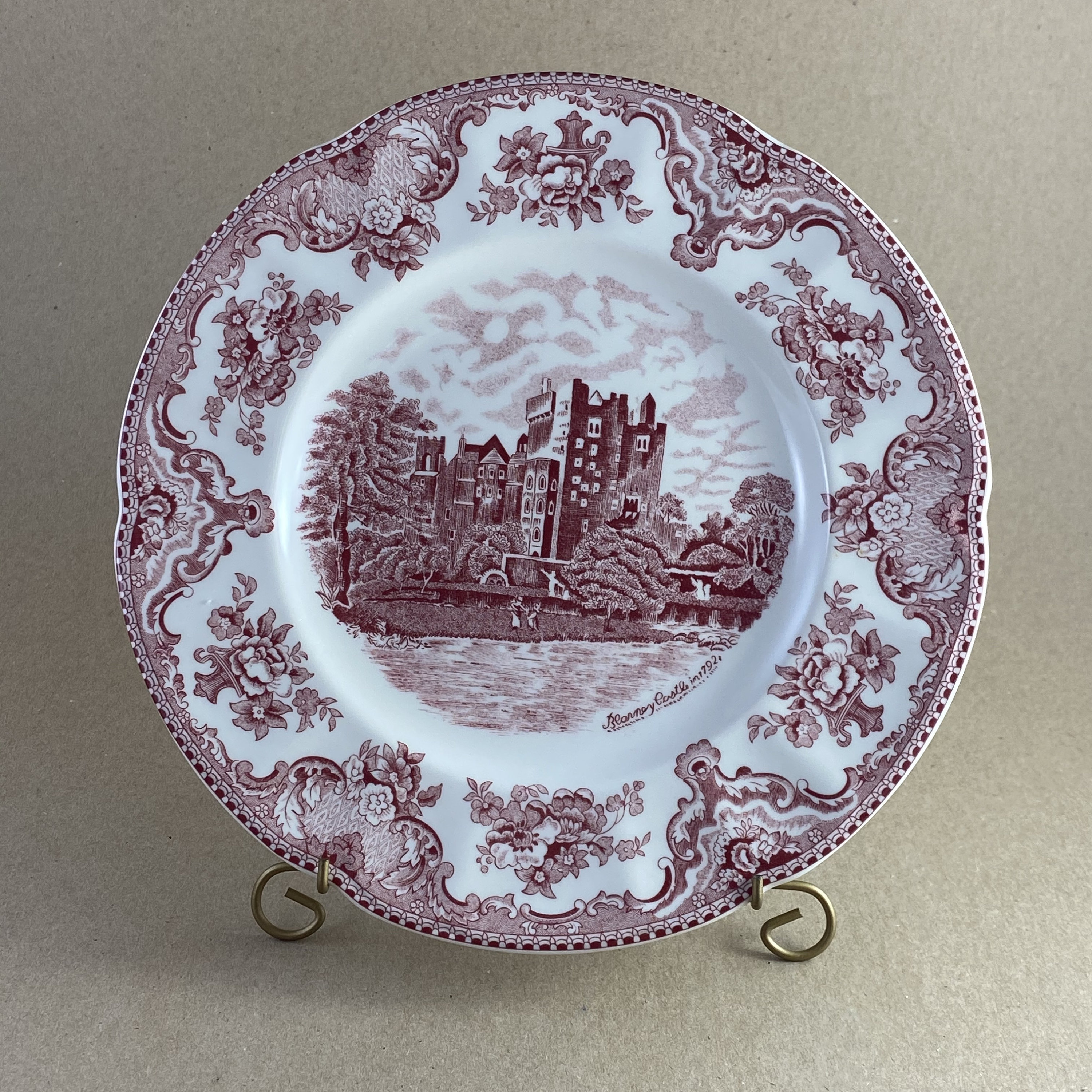 Johnson Brothers Old Britain Castles Pink Crown Made In England Rim Cereal Bowl Johnson Brothers Old Britain Castles Pink Crown Made In England Rim Cereal Bowl