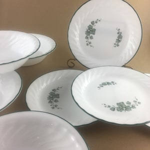 Callaway Corelle Corning Bowl & Salad Plate Set - Vintage Kitchenware