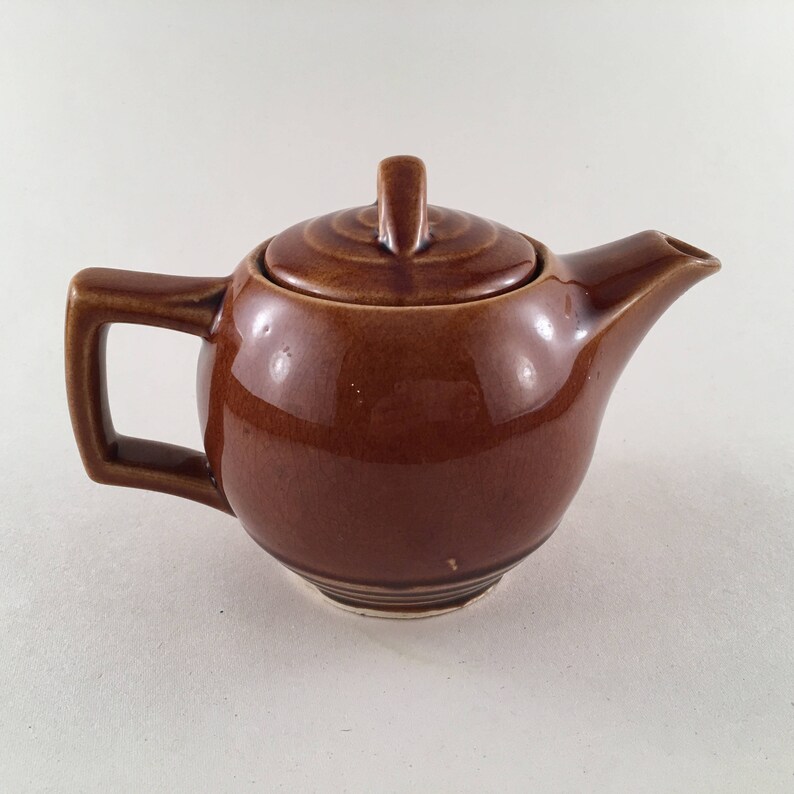 Vintage Art Deco Mccoy Teapot Mccoy Tea for One Vintage Etsy
