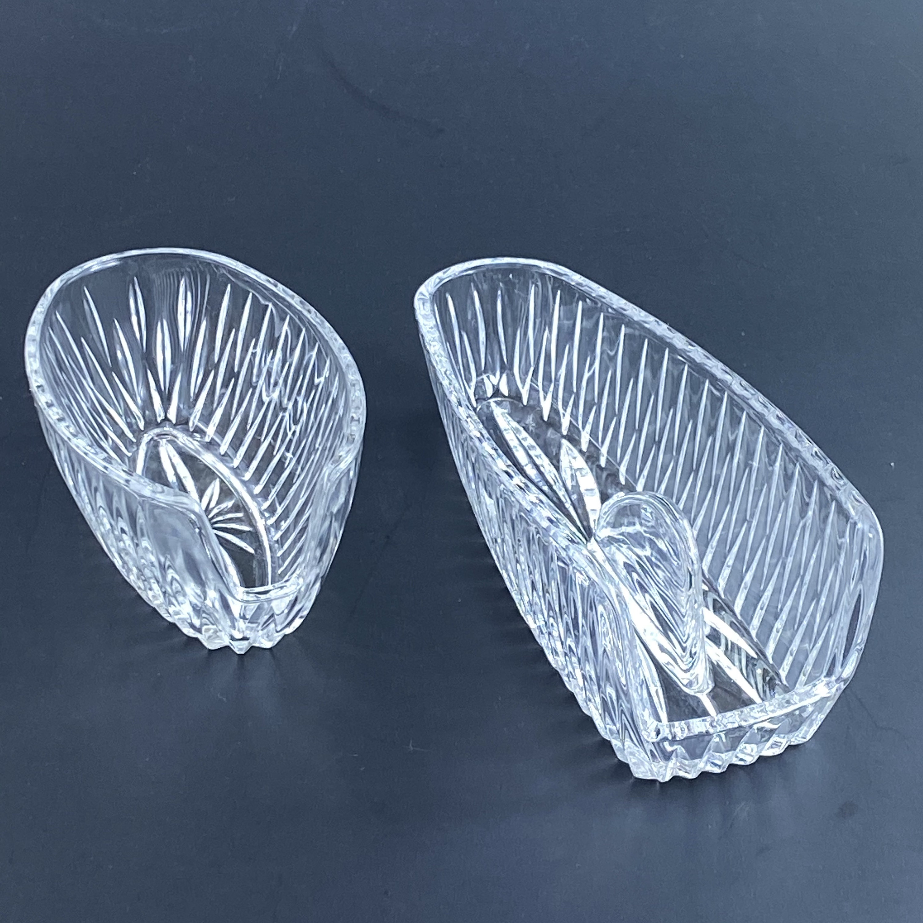 Vintage Princess House Highlights Crystal Spoon Holder Etsy