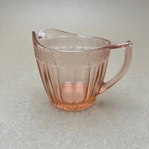 Adam Pink Creamer by Jeannette, Jeannette Depression Glass, Pink Creamer, Vintage, Adam Pink, Jeannette, Pink Depression Glass Creamer