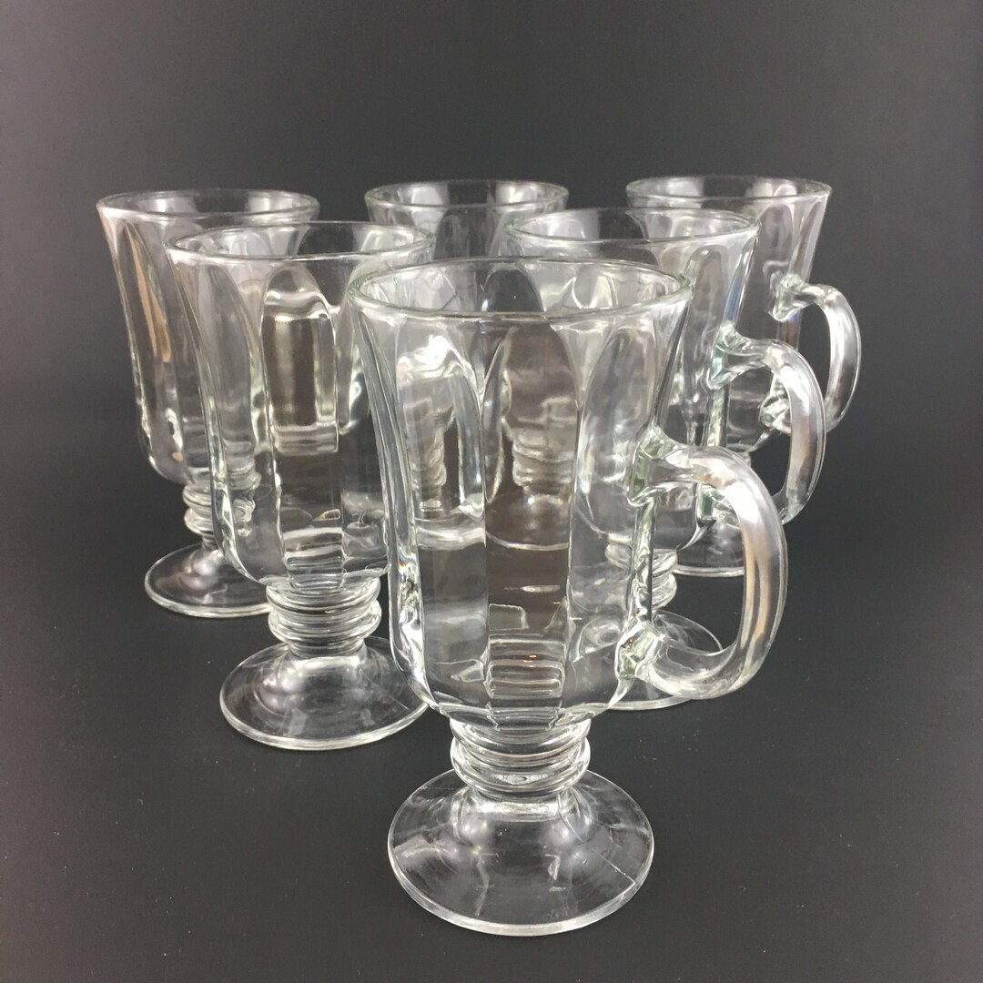 Libbey Milan Irish Coffee Mug Libbey Paneled Irish Coffee Etsy