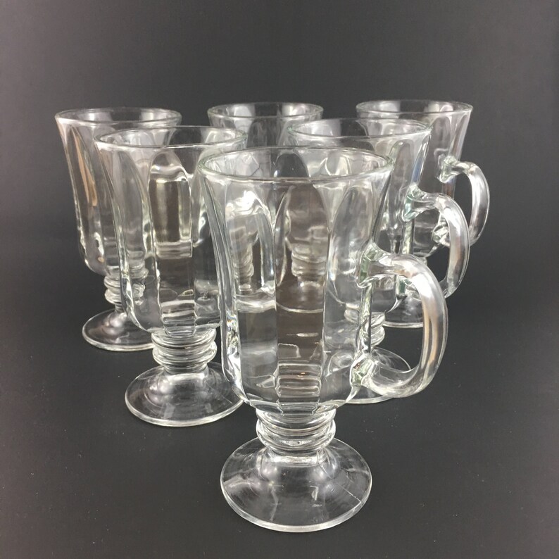 Libbey Milan Irish Coffee Mug Libbey Paneled Irish Coffee Etsy