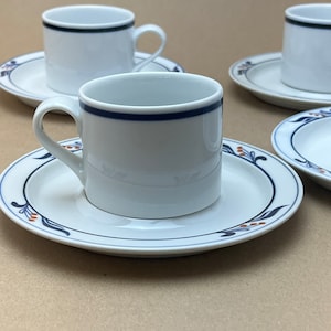 Dansk Maribo Cup & Saucer Set (4) - Portugal Bistro Collection