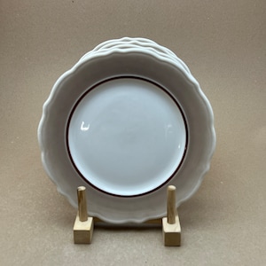 Vintage Syracuse China Luncheon Plates (Set of 4) - Sandalwood Restaurant Ware