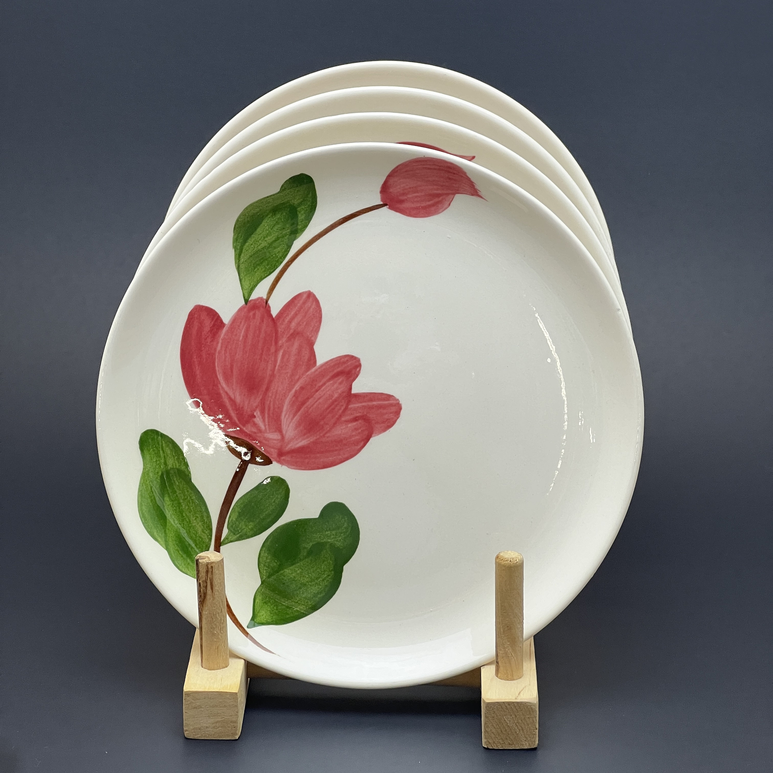 Set of 4 Mid Century Modern Stetson China Rio Salad Plate