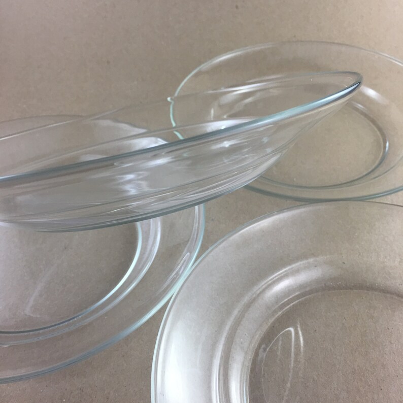 Vintage Arcoroc France Clear Glass Rimmed Soup Bowl Set 4 Arcoroc France Clear Glass Bowls Arcoroc Vintage Arcoroc France Clear Glass Rimmed Soup Bowl Set 4 Arcoroc France Clear Glass Bowls Arcoroc