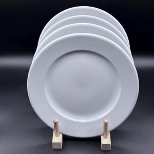 Buffalo China Restaurant Lune Blue 9" Plate Set of 4, Lune Blue by BUFFALO POTTERY