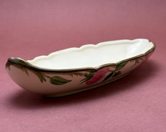 フランシスコ会のデザートローズ三日月皿4枚セット、フランシスコ会の