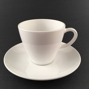 Vintage Centura White Corning Cup Saucer Set 4, Corning Centura Coupe ...