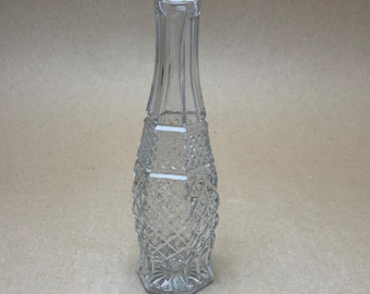 Vaso in vetro Anchor Hocking Wexford: vaso da sposa vintage