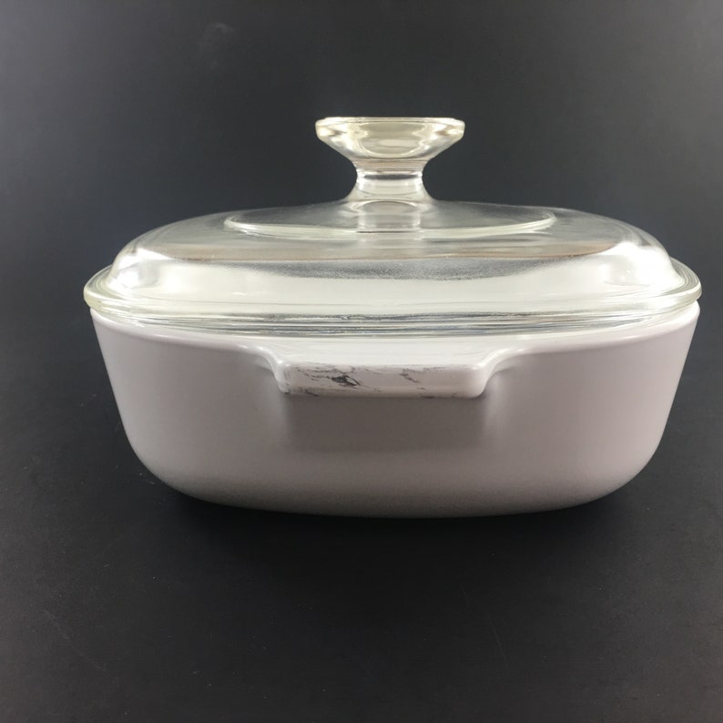 Vintage Cornflower Corning Ware Casserole Dish P 1 B with Lid A7C Vintage Corning Ware P1B Casserole A7C Pyrex Lid Vintage Cornflower
