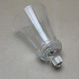 Renaissance Optic Glass Votive Candle Holder: Ribbed Tea Light Cup