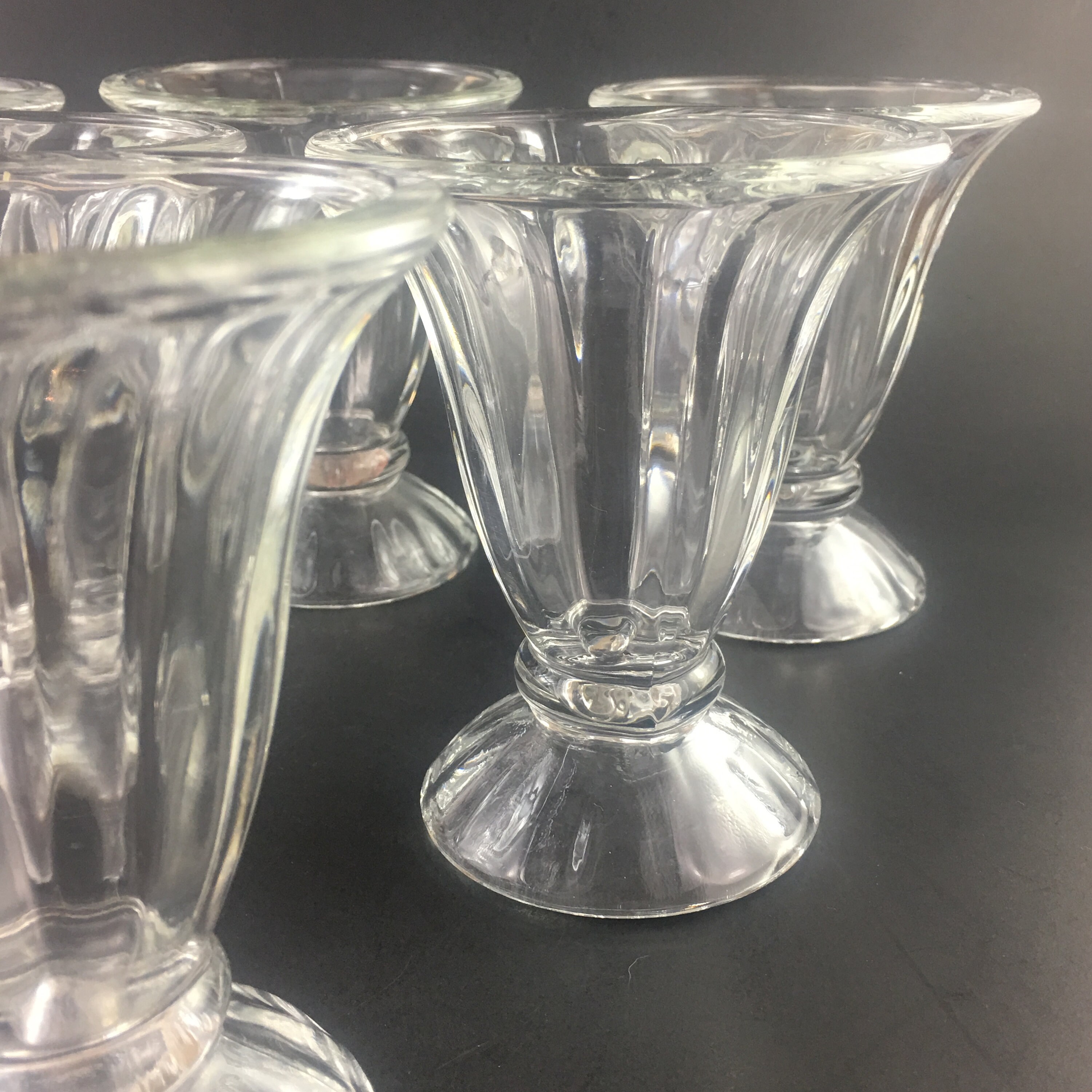 Satz Von 4 Vintage Libbey Sundae Glas Soda Brunnen Glas | Etsy