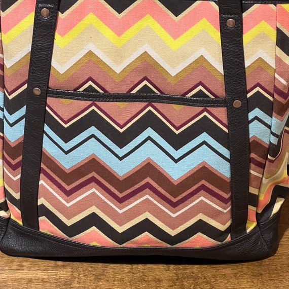 Missoni for Target Brown Chevron Large Shopping Tote Shoulder Bag Missoni for Target Brown Chevron Large Shopping Tote Shoulder Bag Etsy UK