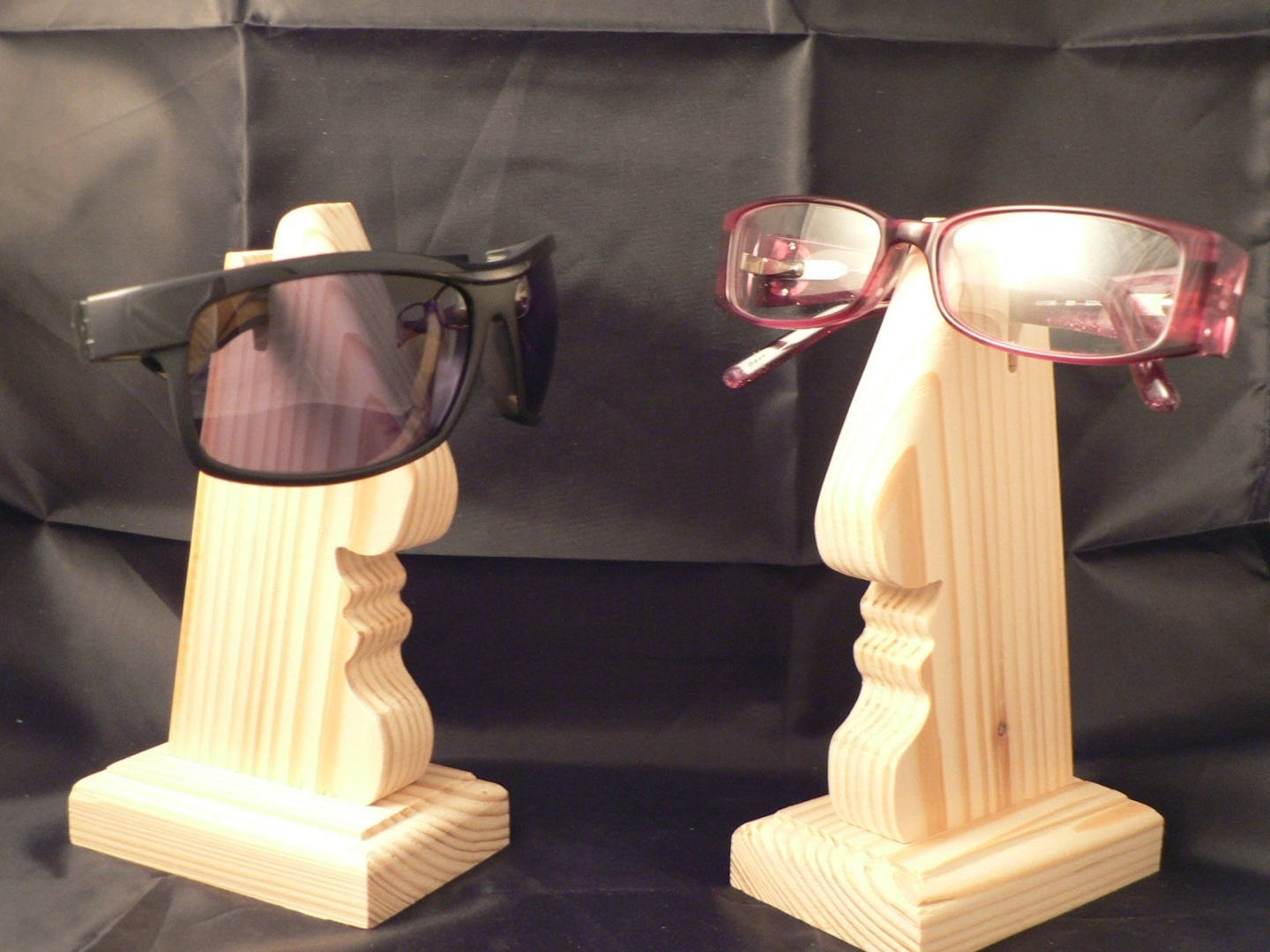 Dilwe Support de lunettes Porte-lunettes en bois en forme d'animal,  présentoir de lunettes, décor de bureau à domicile, bagagerie