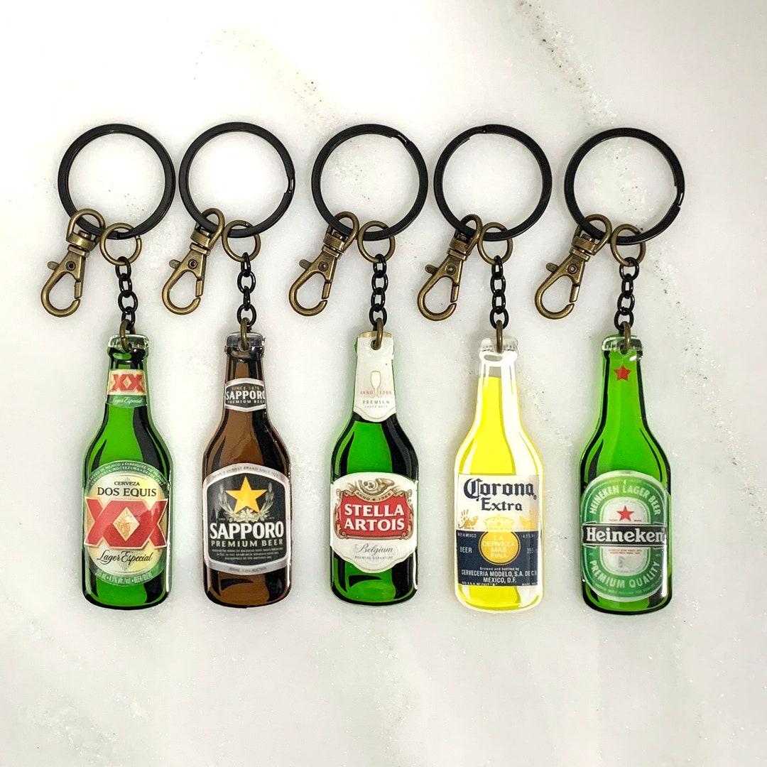 Abrebotellas De Cerveza Con Bandera Argentina, Llavero De