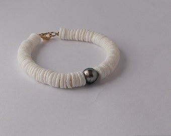 Bracelet Perle Noire de Tahiti - TERAIHITI