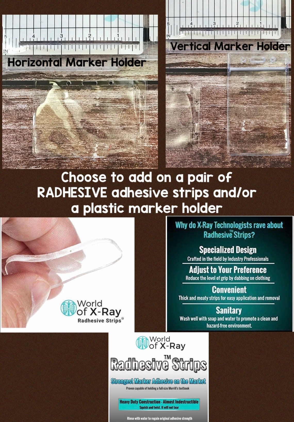 CUSTOM GLITTER Resin Xr Markers Xray Markers Radiology Etsy