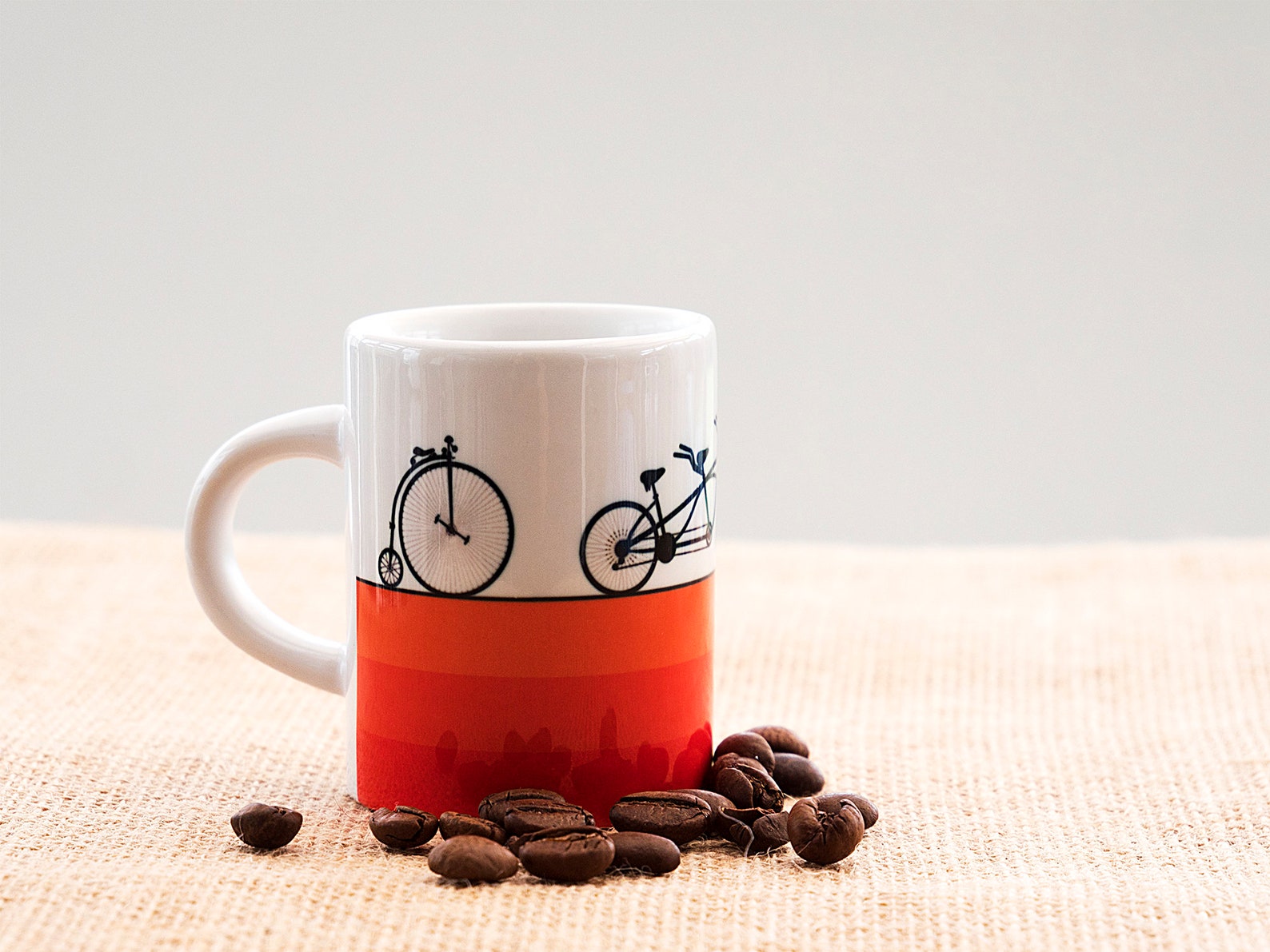 Bicycle espresso coffee mug bike cycle gift for cyclist Etsy