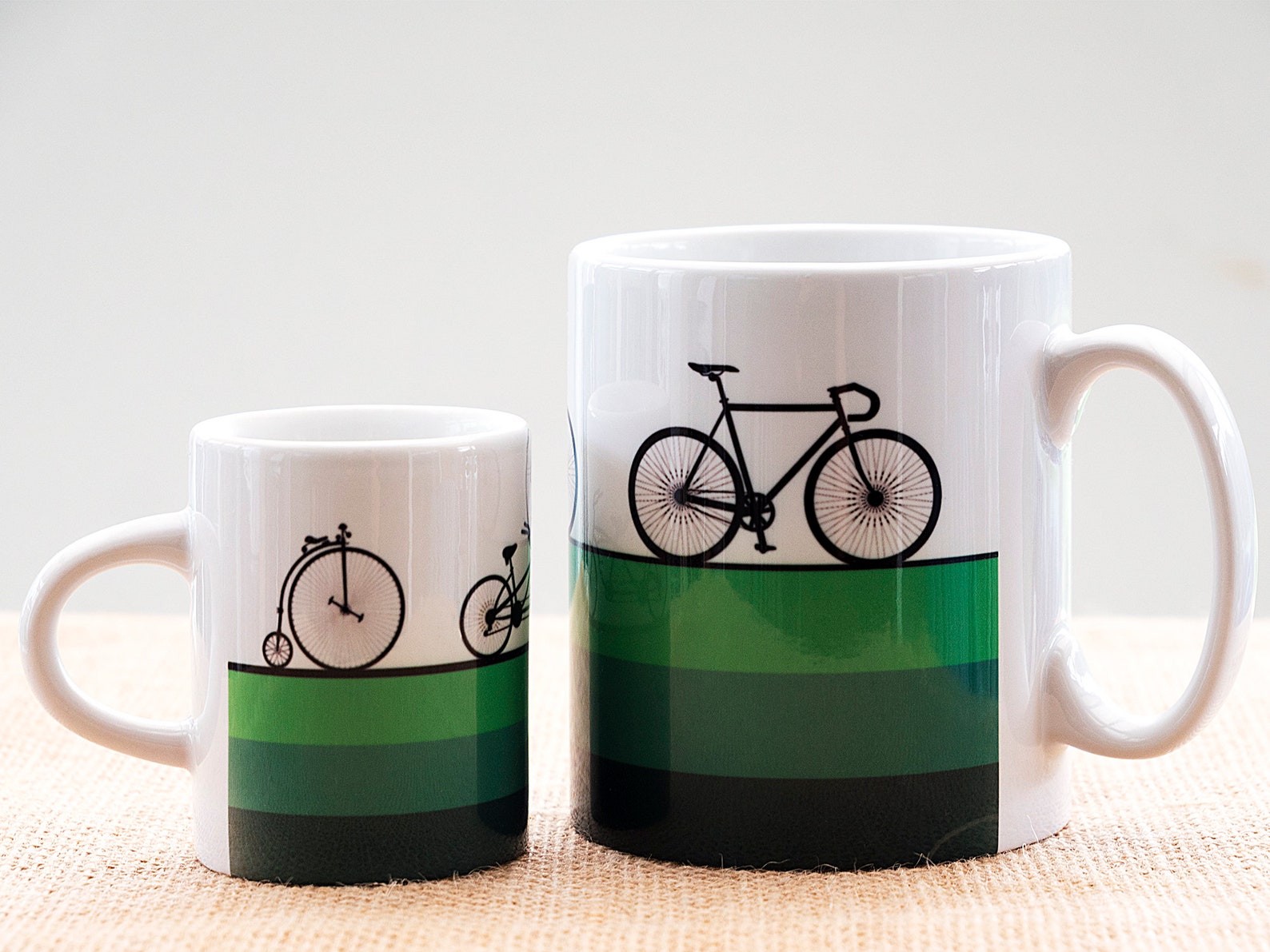 Bicycle espresso coffee mug bike cycle gift for cyclist Etsy