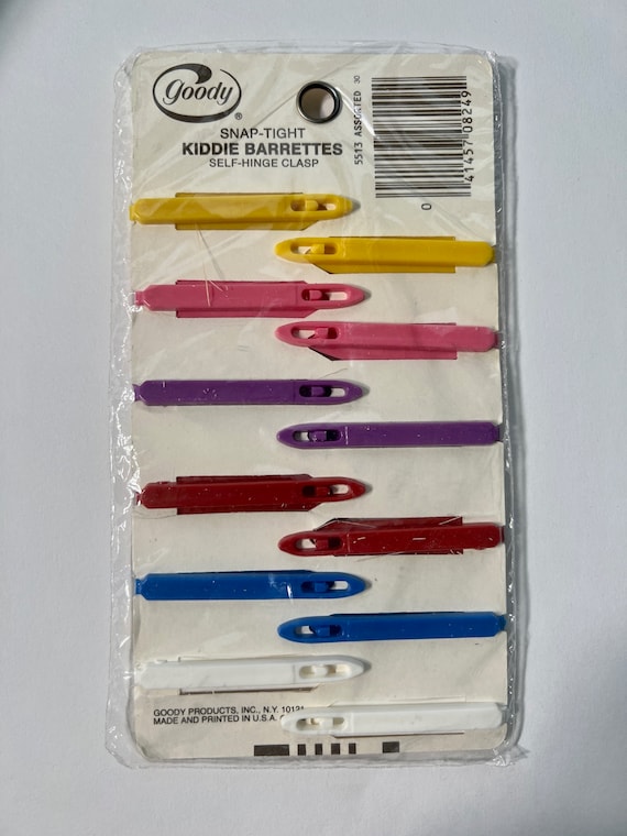 New Old Stock - Goody Snap-tight Kiddie Barrettes #5513 - Etsy