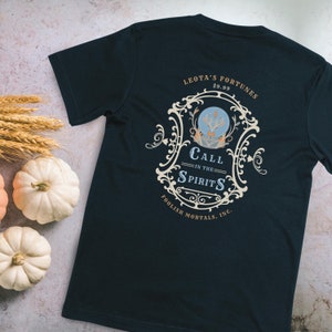 Maglietta Disney Haunted Mansion / Madame Leota chiama gli spiriti che dicono la fortuna, top Foolish Mortals, Bella + Canvas Tee