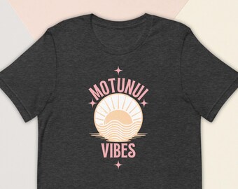 Disney Moana Inspired Motunui Vibes Shirt | Wayfinder Princess | Tropical Beach | Polynesian | Maui Demigod | Bella + Canvas Tee