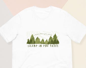 Twenty One Pilots Trees Inspired Tee | I Know Where You Stand Lyric T-Shirt | Silent in the Trees Graphic Print | Clique Fan Gift | TOP Band