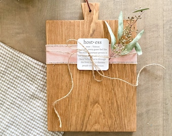 Small Farmhouse Style Charcuterie Board: Wooden Cheese Tray, Date Night Gift // Mother's Day Gift